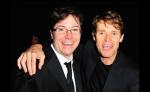 Jamie Gold and William Dafoe at the The Wilhelm & Karl Maybach Foundation Gaming Night