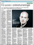 Jesper Hougaard strategy article in Jyllands Posten<br>            