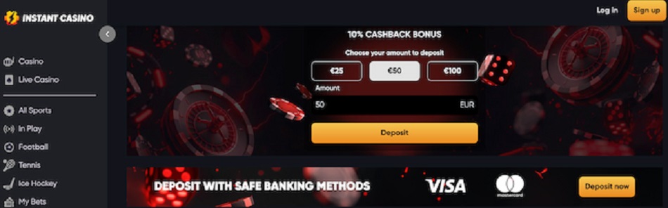 Instant casino